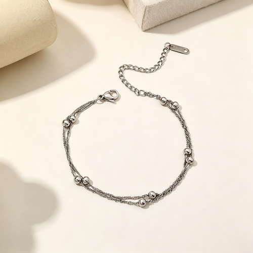 Bracelet de cheville acier inoxydable