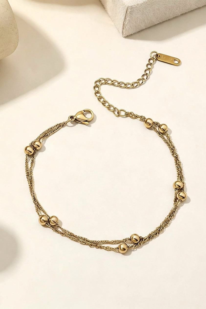 Parure dorée